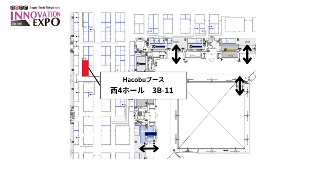 HacobuAuەW2023 3 INNOVATION EXPOvɏoWIupbP[W镨DXc[ MOVOve[}ɁAWZ~i[{