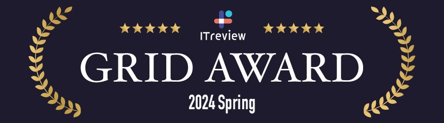 y8A܁zHubbleAuITreview Grid Award 2024 Springv_񏑊ǗɂāuHigh Performerv8A