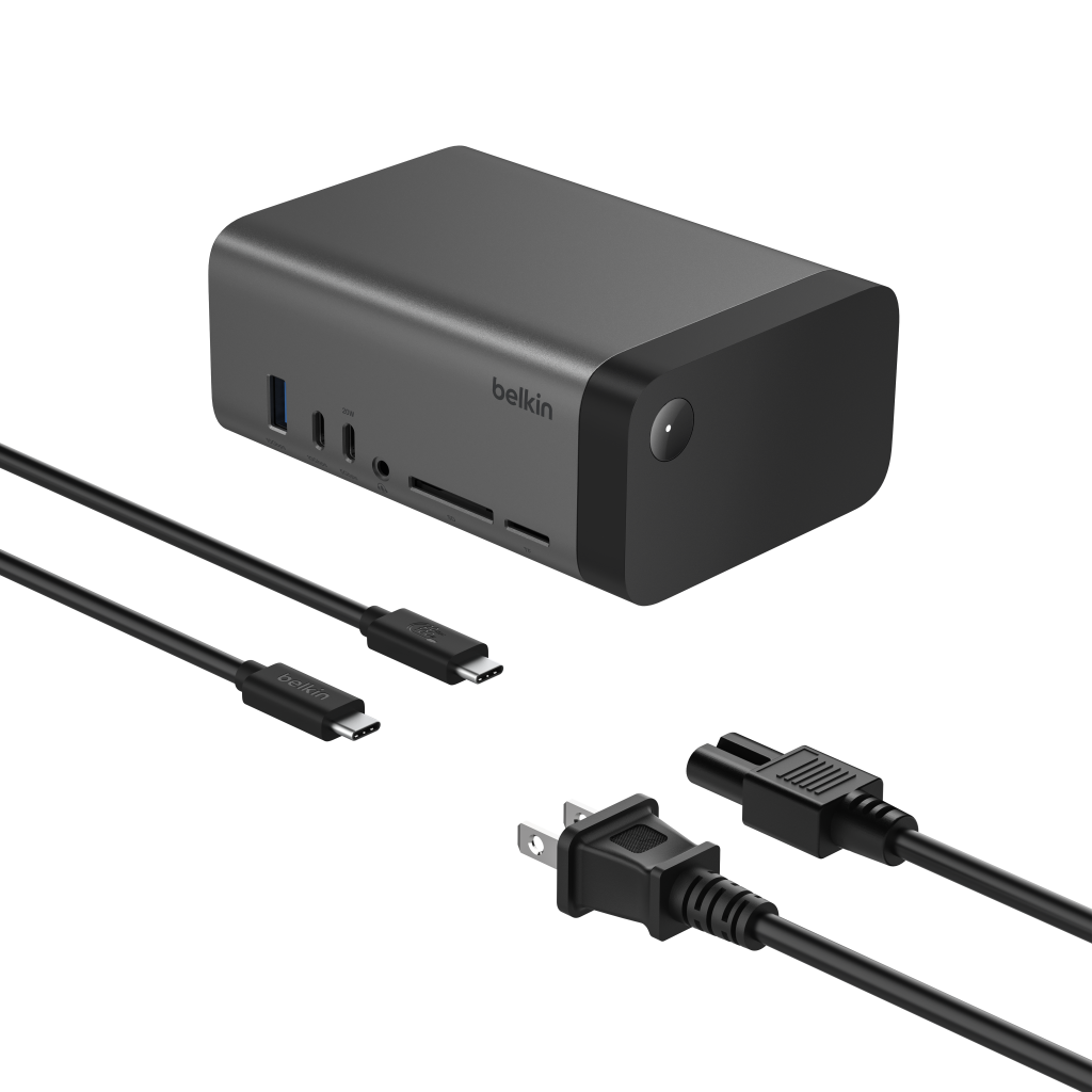 yBelkinzGaNڂŃA_v^svB8K/R4K@60Hzgł11-in-1hbNConnect USB-C 11-in-1 Pro GaNhbNi150Wj𔭔I