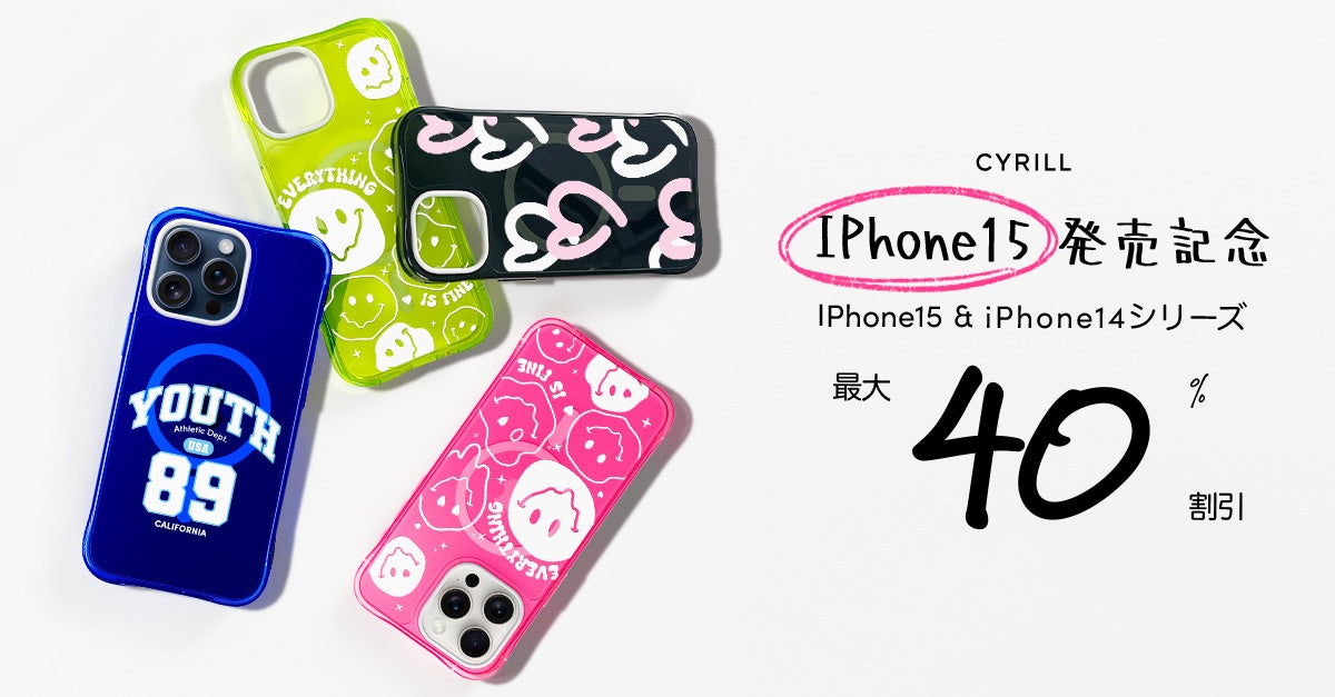 [CYRILLV]iPhone 15LOő40%Cxg2Tԉ܂B