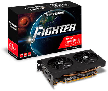 PowerColor Radeon RX 6500 XT  OtBbN{[h 