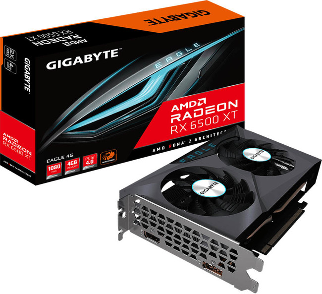 GIGABYTE Radeon RX 6500 XT  OtBbN{[h 