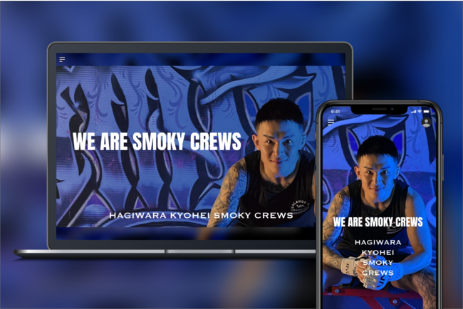 uBitfanvɂāÃItBVt@TCguHAGIWARA KYOHEI SMOKY CREWSvI[vI