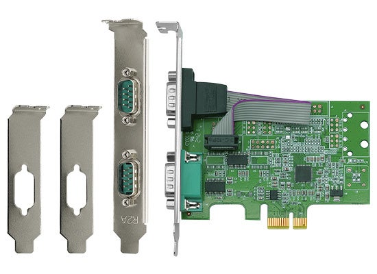 luAVA|[g(COM|[gARS-232C) x2 PCI Express x1C^[tF[X{[hw2S-LPPCIE2x