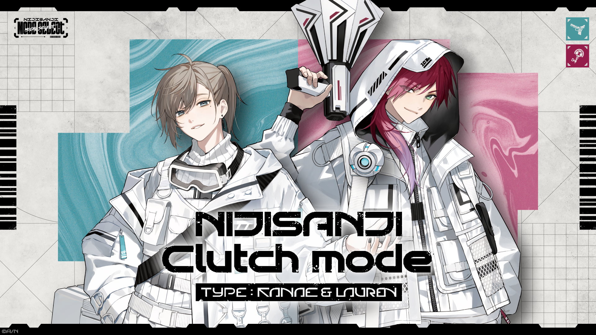 uNIJISANJI Clutch Mode TypeFKanae & LaurenvObY1113()18̔JnIuNIJISANJI Mode Selectv ݃TCgI[vI