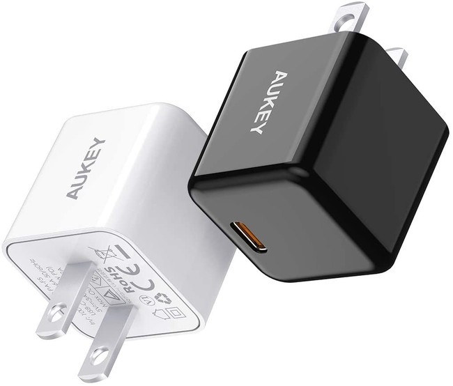 AUKEY 2Zbg 20W USB-C ^}[dPA-F5zItIiPhone12/13V[YɍœK