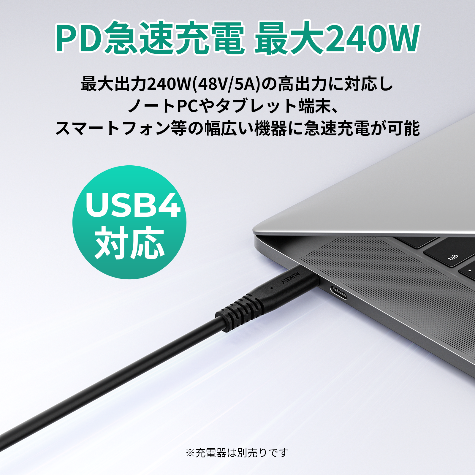 yAUKEYzUSB4 PD240WΉ USB-C to C \1.5mP[u uCB-CD24v517ijɔ̔JnIm[gPC̋}[dɍœKI׉f̏o͂ɑΉI