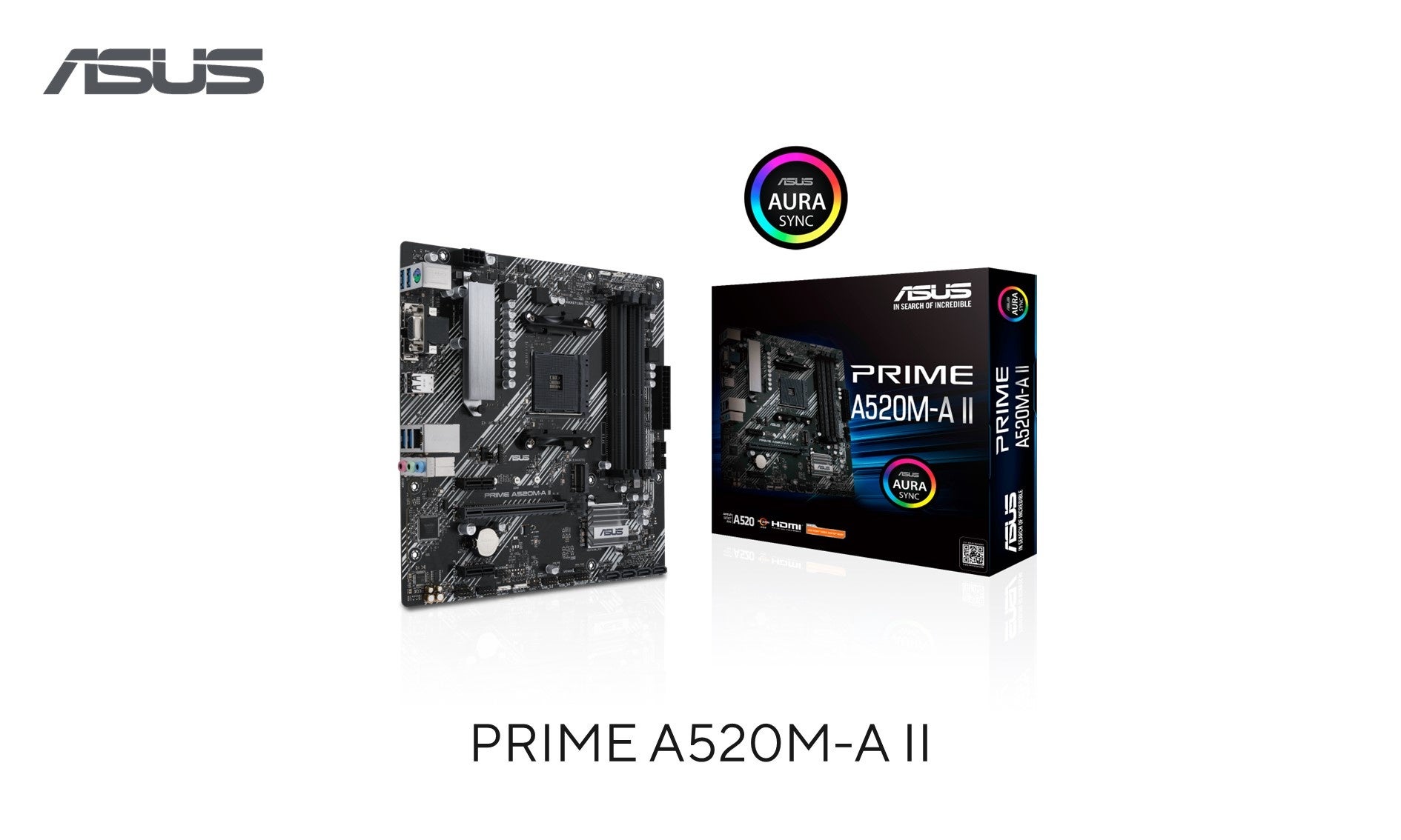 AMD A520`bvZbgڃ}U[{[h uPRIME A520M-A IIv𔭕\