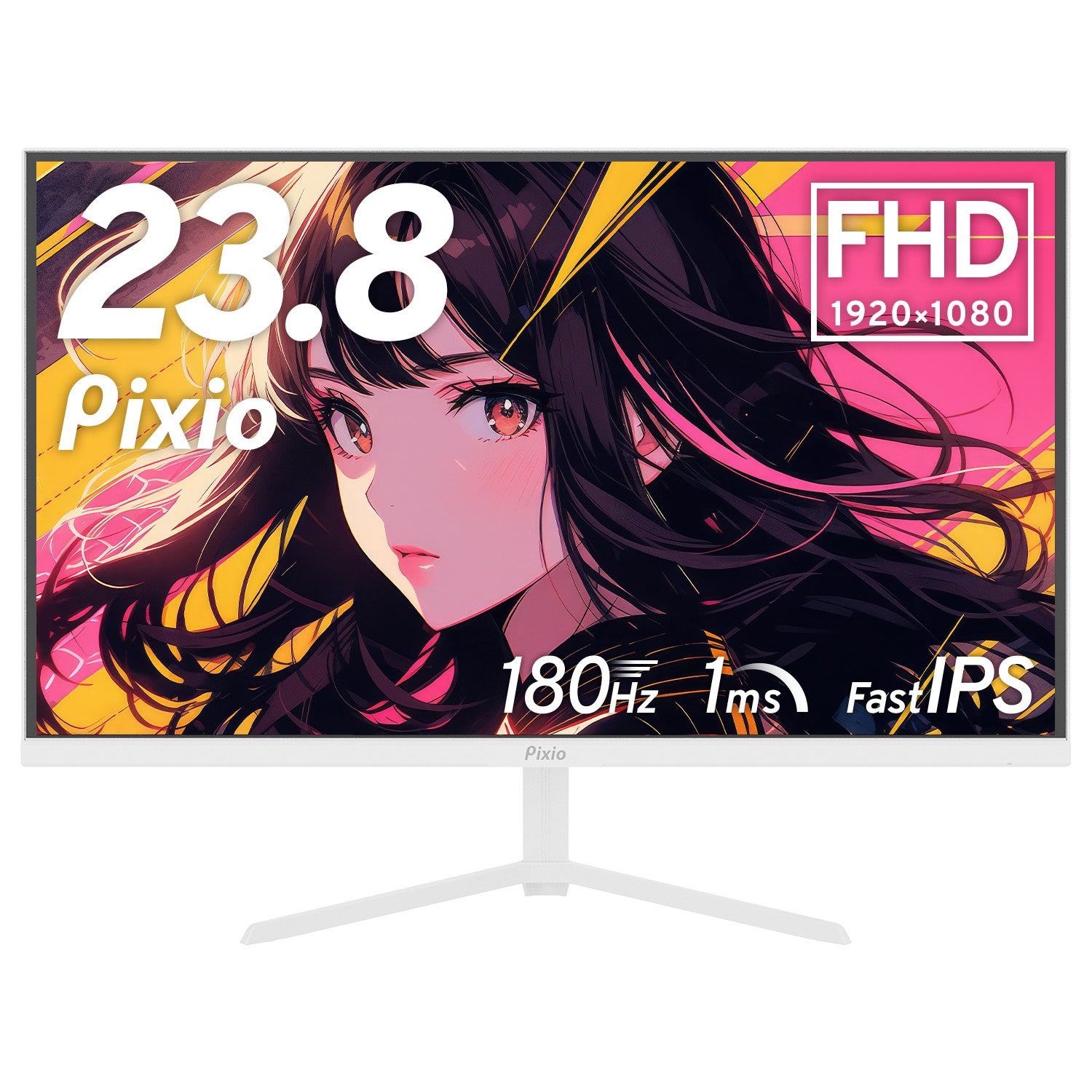 uPixiov 23.8C` FHD 180Hz Fast IPS̃Q[~Oj^[uPX248 Prime PlusvzCgȂǂVBzCgJ[HDMIP[u