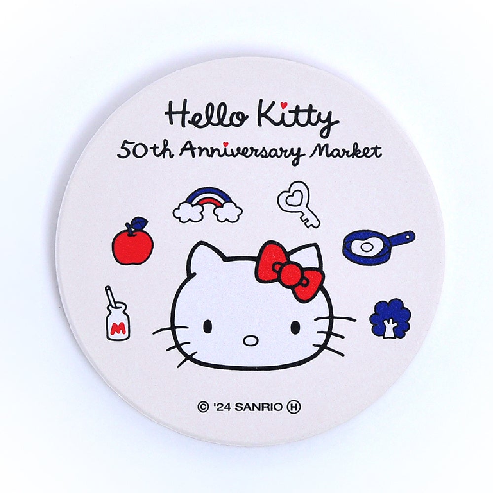 EĈATI̐lCLN^[BێDyXɁwHello Kitty 50th Anniversary MarketxkCoB